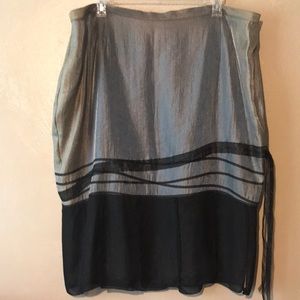 Alain Weiz Couture uniquely designed skirt size 24